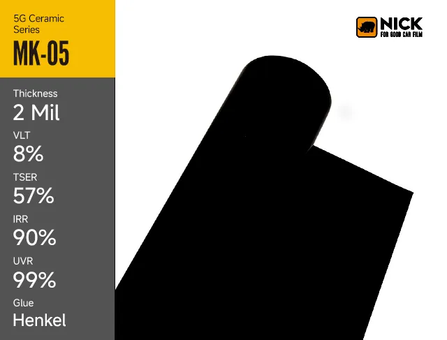 Aukščiausios kokybės keraminė danga ir langų atspalvis optimaliai automobilio priežiūrai